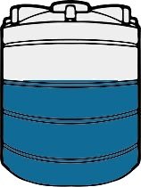 Well tank at 62%